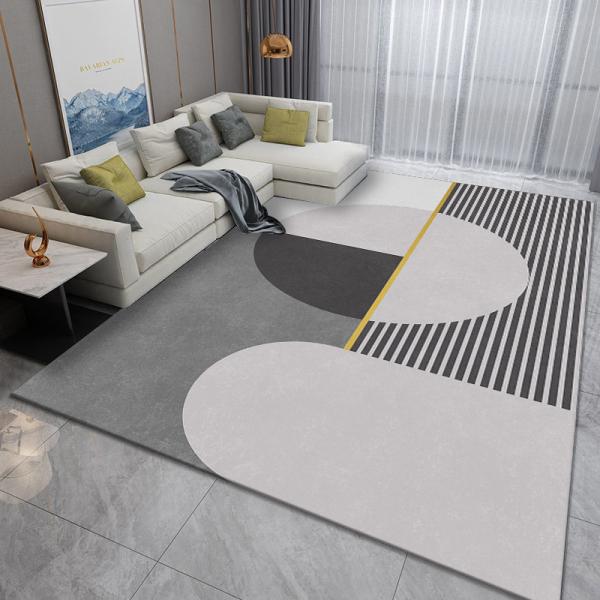 Da luz nórdica do tapete da sala de jantar da sala de visitas do OEM impressão luxuosa