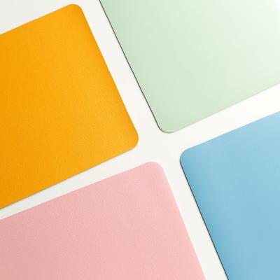 Fadeless PU Leather Mouse Pad Smooth And Good Feeling for home