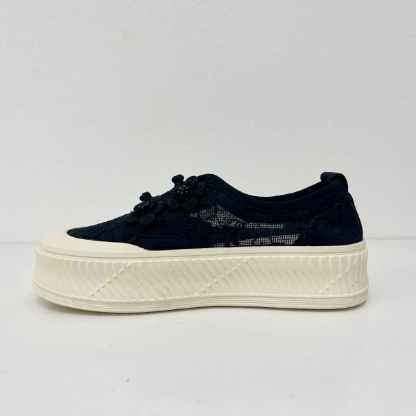 Comfort Ladies Black Espadrilles High Top Outdoor Stylish Non Slip Shoes