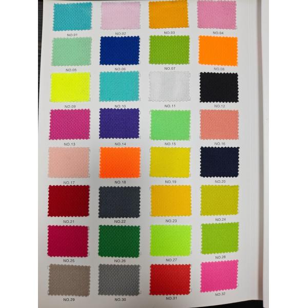 75D Birdseye Fabric 100% Polyester Honeycomb Mesh Fabric Birdseye Knitted Fabric