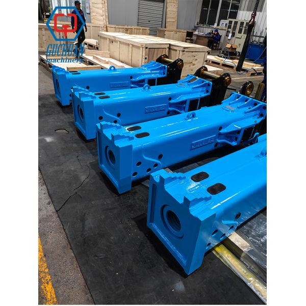 MSB MS700H Hydraulic Breaker | Box Type Soundproof Rock Breaker for 25-35 Ton Excavator
