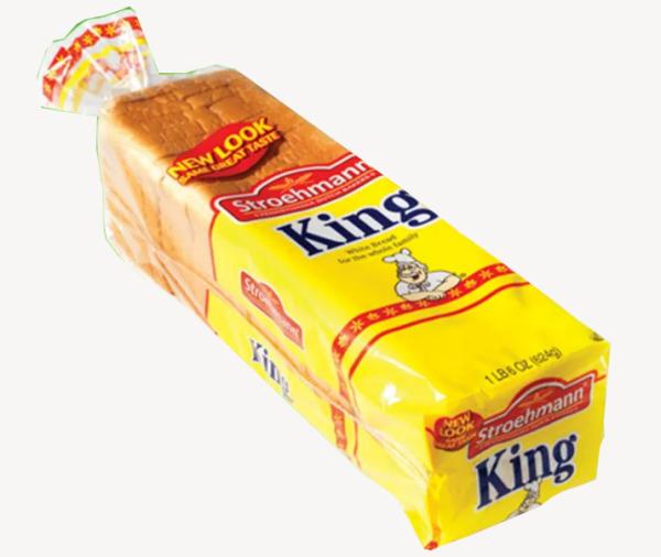 Custom print waterproof bread nylon packaging bags clear  loaf bread packaging bag
