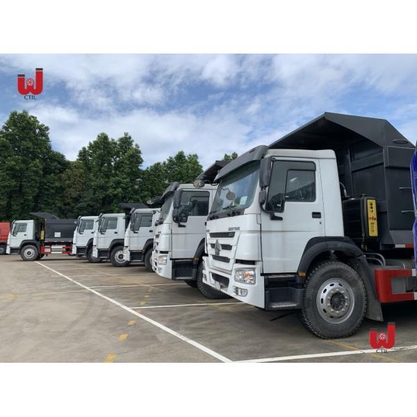 Тележка Dumper ручного привода самосвала перетаскивания минирования 6x4 u HOWO левая