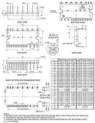 IPM Module AOS AIP5D15K060Q4 with Trench Shielded Planar Gate IGBT and Multiple