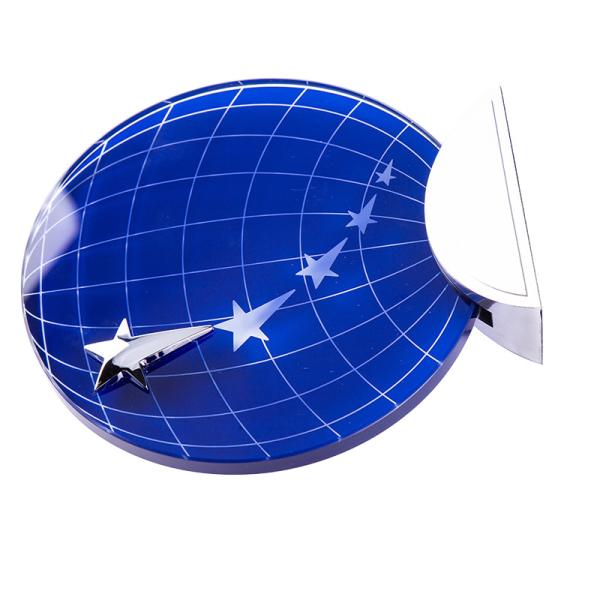 Acrylic Basketball Taekwondo Trophies Souvenir Statuette Laser Engraving