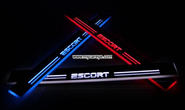 Ford Escort Scuff Plate LED Light Bar Car Door Scuff Plate aftermarket