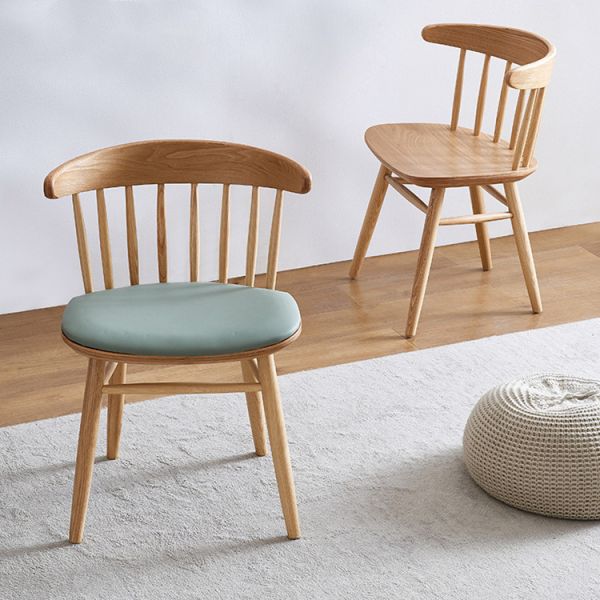 Restaurant Cafe Wood Easy Dining Chair Solid Wood Chair for Restaurant