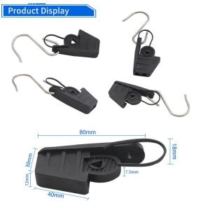 Accesorios de sujeción de fibra tipo S