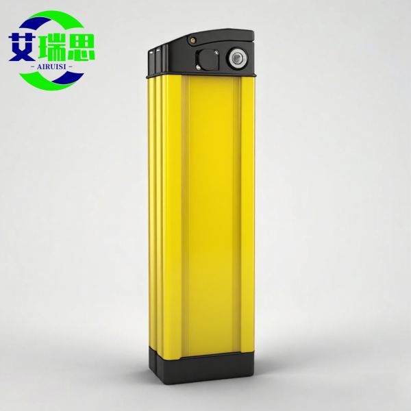 Portable 36V 13Ah E Bike Silver Fish Battery 18650 Lithium Cell With Charger for 250w 350w 500w Motor Kits