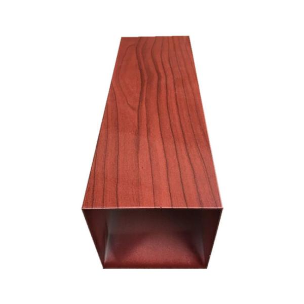 Window And Door Wood Grain Aluminum Extrusion Durable Long Working Life