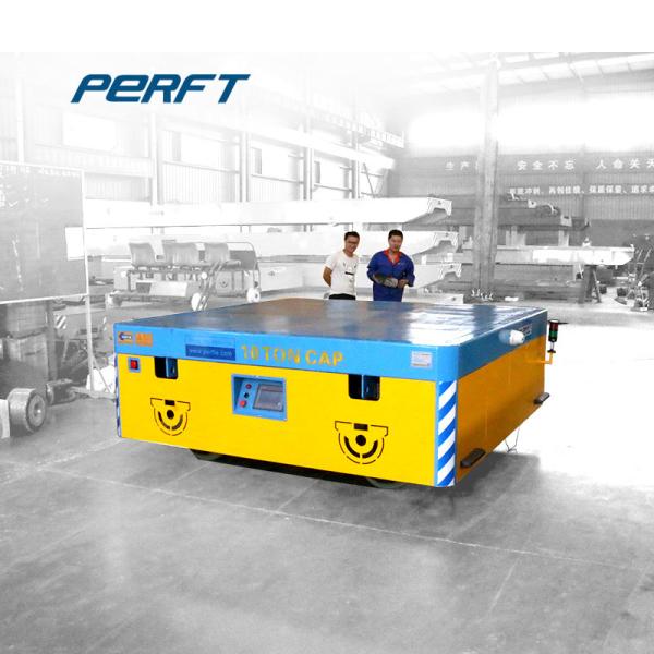 Chariot motorisé intelligent à transfert d'AGV/chariot à plat sans rail