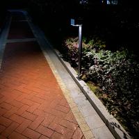 Iluminação impermeável solar exterior da paisagem do diodo emissor de luz da luz 60LM do caminho do pátio