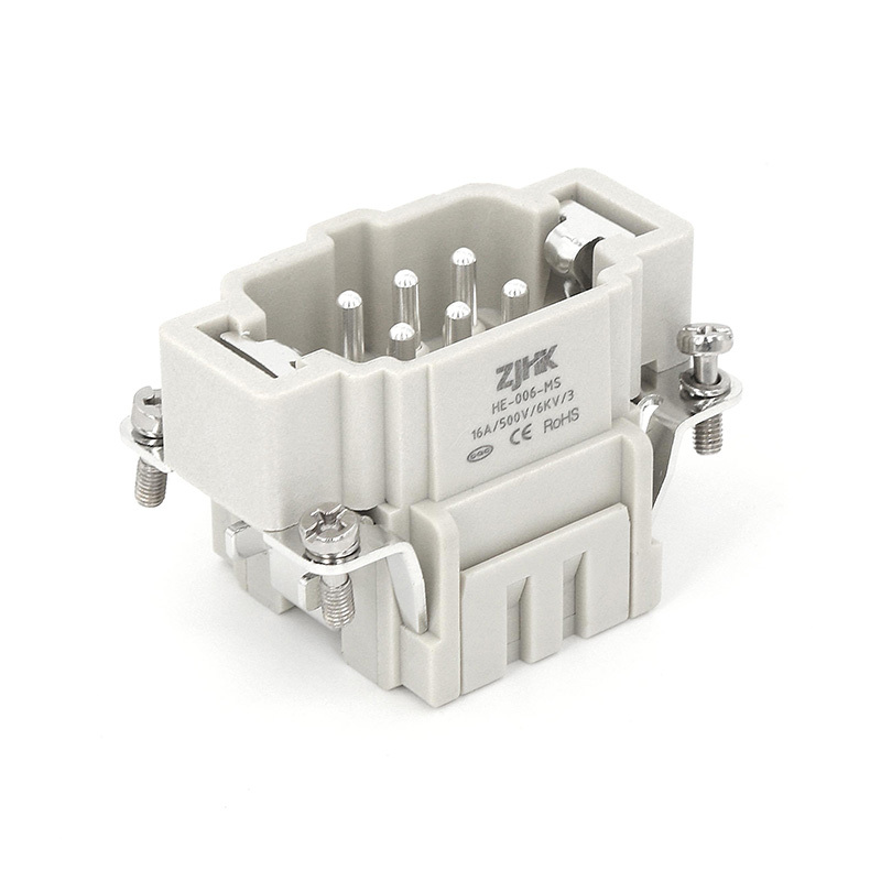6 Pos Heavy Duty Connector Cage Clamp Terminal