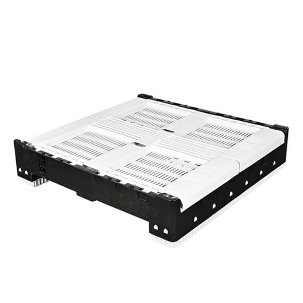 Large Folding Plastic Pallet Box for Fruit and Vegetables Varnishing Printing Handling