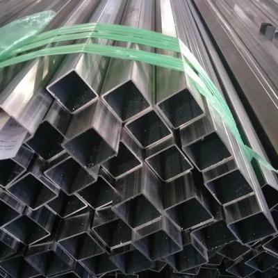 Tubulação de aço inoxidável estirada a frio JIS sem emenda SS316 304 quadrado 201 420 430 150mm oco