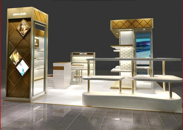 Customized Size Shoe Store Display Shelves For Boutique Brand Shoes Shop