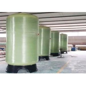 Résistance au vide élevée FRP ouverture du réservoir supérieur pour le traitement de l'eau
