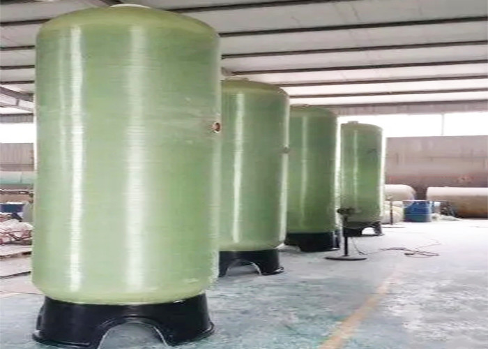 Fiberglass Reinforced Plastic FRP Water Treatment Tank Top Opening Manhole With Cover