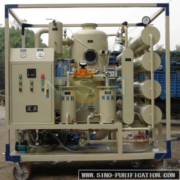 Insulating Oil Purifying Machine , Physical Chemical Methods Oil Treatment Machine