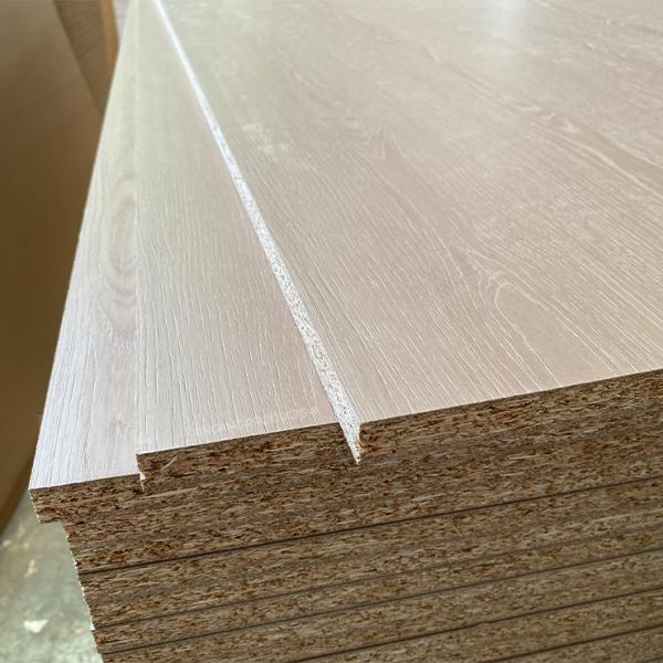 Color Stable Bionic LSB Board Anti Fading Long Service Life Decorative Particle Board