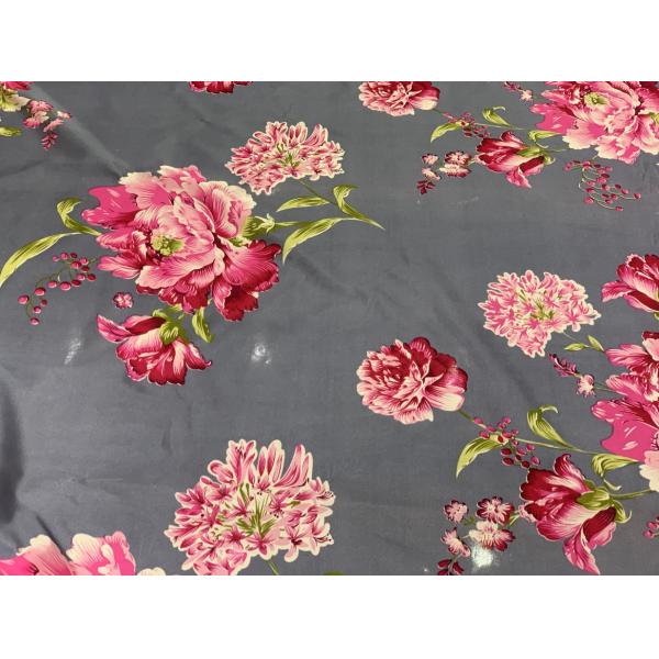 печатание цветка ткани трико полиэстера 100gsm 2.3m широкое для крышки тюфяка