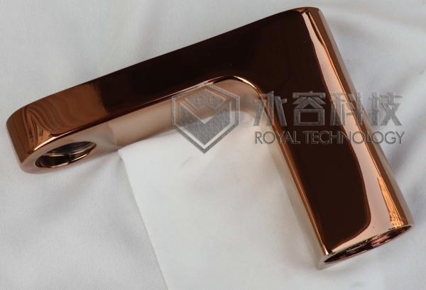 Máquina de revestimento de ouro rosa TiAlN, produtos de aço inoxidável equipamento de revestimento decorativo de ouro rosa