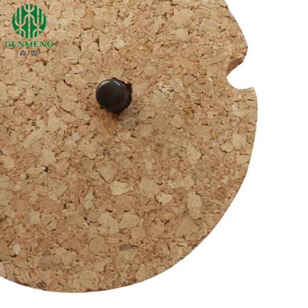 Wholesale Custom Size Natural Bulb Cork Stopper Cork Lids