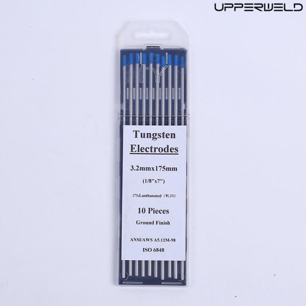 DC/AC Operating Current WL20 2.4mm*175mm Blue Tungsten Electrodes for TIG Welding