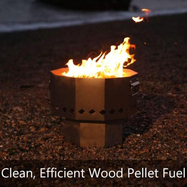 Support Holiday Selection Steel Fire Pit Smoke Free For All Season