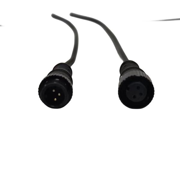 Мужской прямой кабель M12 для светодиодного оборудования / медицинского устройства OEM