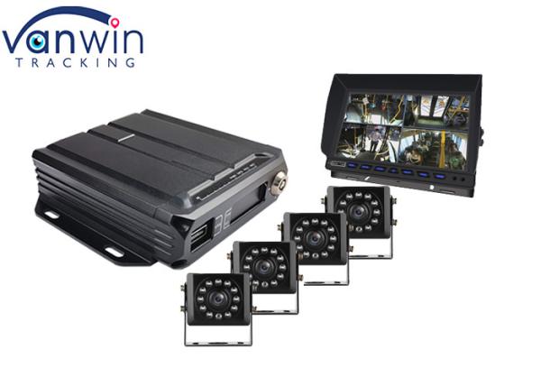 mdvr de carte d'écart-type de 1080P AHD 4ch 3g 4g GPS pour de mini flottes d'autobus de taxi