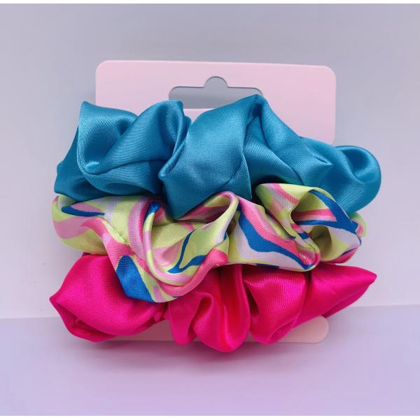Des scrunchies à cheveux en soie polyvalentes, des cravates élastiques portables