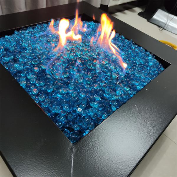 400mm Outdoor Garden Gas Fire Pits Corten Steel Natural Gas Outdoor Fire Pit