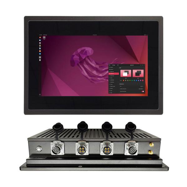 Panneau tactile résistant à l'eau IP65 PC I5-4210U Celeron J4125 11,6 pouces Panneau tactile résistif capacitif