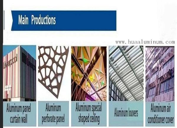 1.5m Aluminium Solid Panel , Sound Insulation 2mm Thick Aluminium Sheet