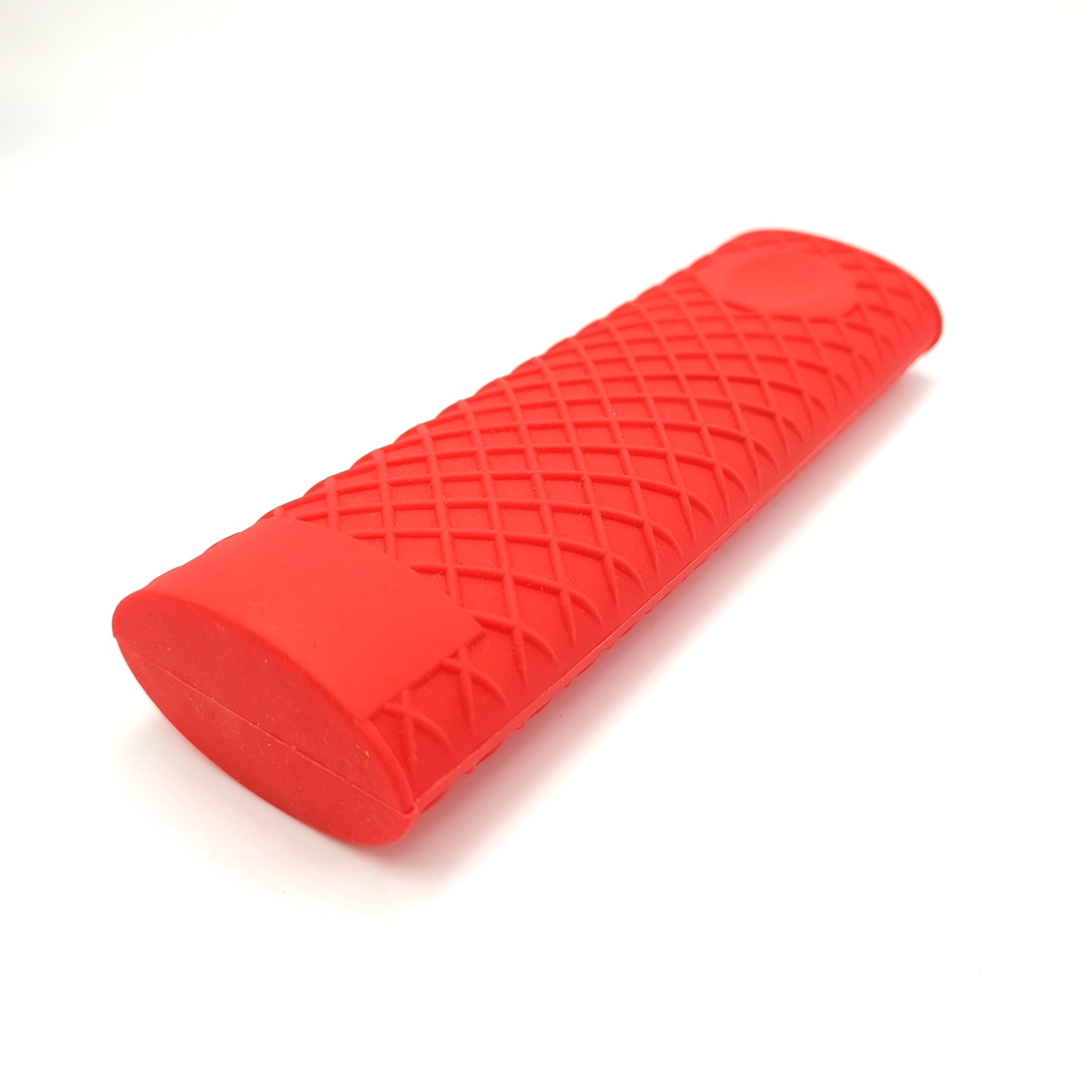 Custom Food Grade Silicone Rubber Grip Cover Anti Slip Rubber Handle Grip Sleeve