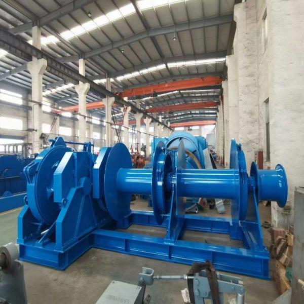 Shipyard Construction Marine ship Hydraulic mooring Winch 30T To 200ton