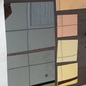 430 BA 304 Surface de miroir Plaque en acier inoxydable poli pour la constructio