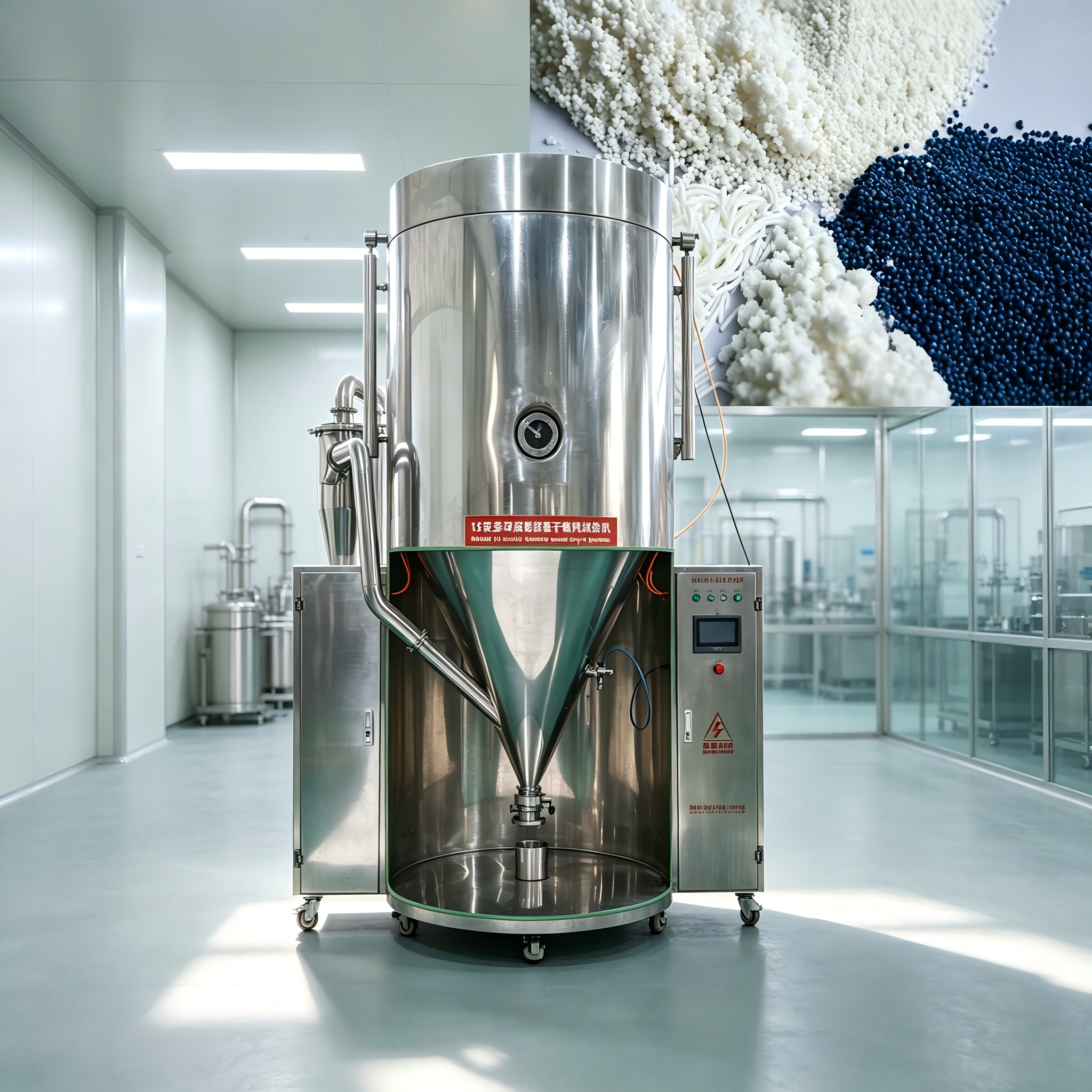 High Speed Centrifugal Atomization Explosionproof Spray Dryer For Enzyme Preparations