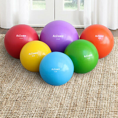 Cloud Handle Weight Ball Home Gym Pilates Sand Filled Medicine Toning Ball