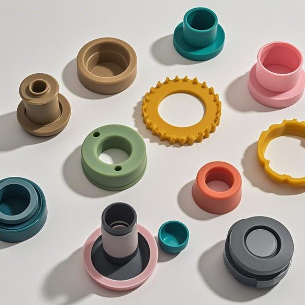 Chemical Resistant Custom Rubber EPDM NBR NR Silicone Moulding Parts