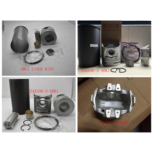 Набор вкладыша двигателя ИСУЗУ 4БГ1, части группы поршеня двигателя экскаватора 4БГ1 ХИТАЧИ ЗАС120-6, части двигателя дизеля запасные