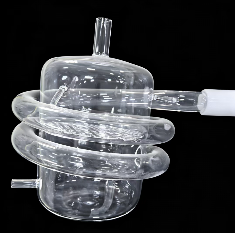 Clear Quartz Glass Tube Diameter Ozone Free Polished Surface Customizable
