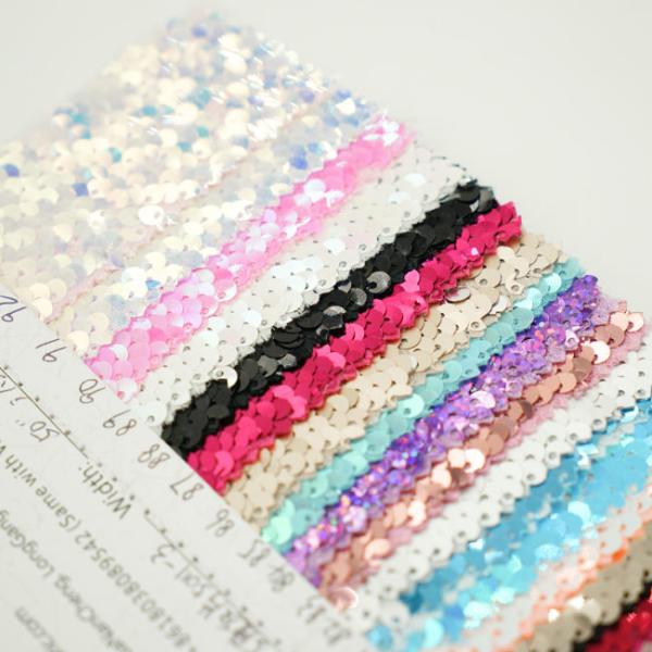 Ткань Sequins дочерних компаний ODM 5 OEM для домашних шляп ботинок тканей
