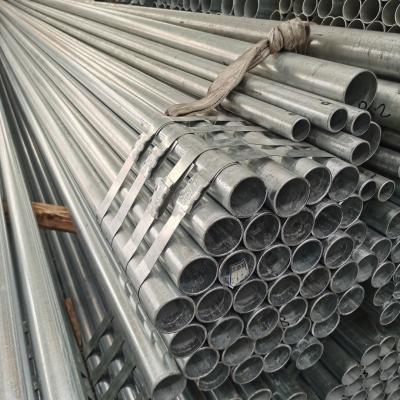 Tubo galvanizado DN10 da tubulação de aço - DN200 com padrão do RUÍDO de SCH40S ASTM GGB para o andaime