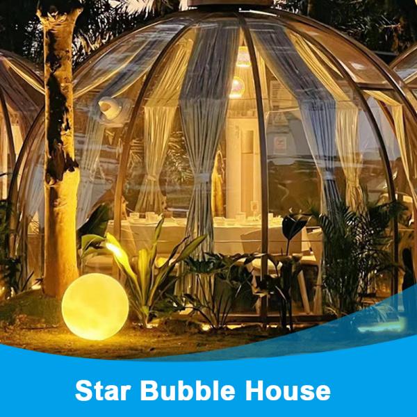 Outdoor camping Spherical star tent Hotel Homestay  Room Star Room pc transparent glass house
