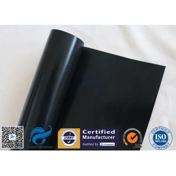 Черное птфе покрыло ткань стеклянного волокна для не циновки гриля ББК ручки