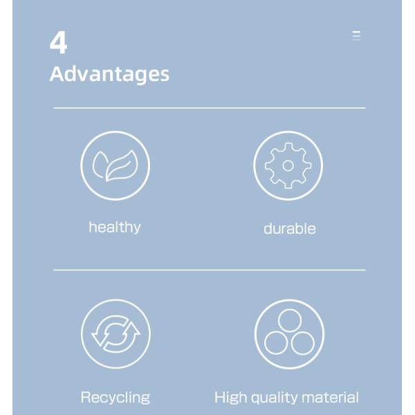 Mini bouteille portative de conditionnement en plastique du désodorisant 5g et 6g