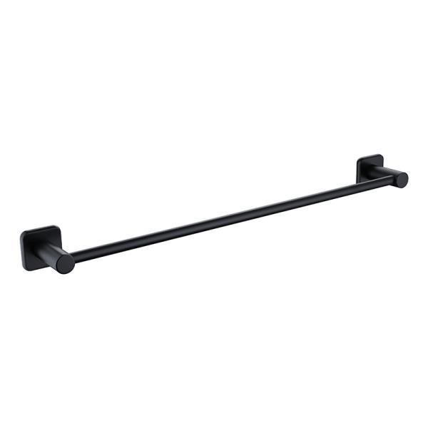 SUS304 towel rod black colour bathroom accessories single towel bar