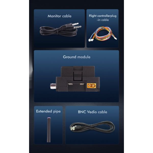 Optical Fiber Fixed-wing UAV Cable Feature PVC Material Compatible Mavic Drone with Gbd Range 3-30KM Drones Accessories
